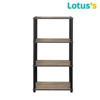 ราคา โลตัสชั้นวาง 4 ชั้นท่อ 60X30X110 ซม. LOTUSS (51396910)