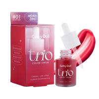 ราคา เคที่ดอลล์ บรัชทรีโอคัลเลอร์ 01 15มล. CATHY DOLL (75555321)