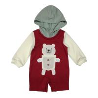 ราคา ME STYLE ชุดหมีมีฮูดAUTUMN ROAD แดง 9-12 เดือน ME STYLE (75539270)