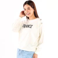 ราคา ME STYLE เสื้อแขนยาวแต่งกระดุม ครีม XL ME STYLE (52674793)