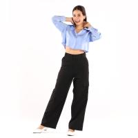 ราคา ME STYLE กางเกงคาร์โก้แฟชั่น ดำ L ME STYLE (52699084)