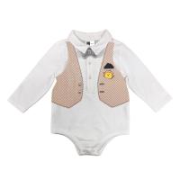 ราคา ชุดหมีเสื้อกั๊กGALACTIC ขาว 6-9 เดือน ME STYLE (75539229)