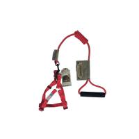 ราคา ทัชด็อก ชุดสายจูงไนลอนกลม+รัดอก แดง M TOUCHDOG (52484401)