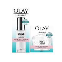 ราคา โอเลย์ ลูมินัสโรสครีม 50ก.+เซรั่ม 30มล. OLAY (75566190)
