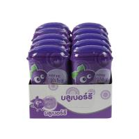 ราคา ลอตเต้หมากฝรั่งกลิ่นบลูเบอร์รี 15กรัม X10 LOTTE (27158306)