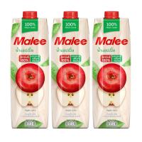 ราคา มาลี น้ำแอปเปิ้ล 100% 1000 มล. X3 MALEE (23376821)