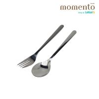 ราคา โมเมนโตชุดช้อนส้อมสเตนเลสCT-08 MOMENTO (75559311)