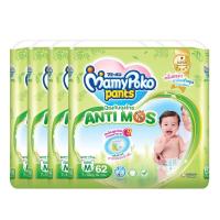 ราคา มามี่โพโคแพ้นท์ แอนติมอส M 62 ชิ้น แพ็ค 4 MAMY POKO (171253629)