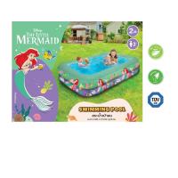 ราคา สระเหลี่ยม THE LITTLE MERMAID 2ชั้น 2ม. LOTUSS NO BRAND (75572684)