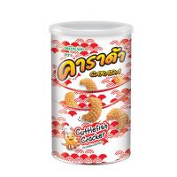 ราคา คาราด้าข้าวเกรียบปลาหมึก กระป๋อง 110กรัม CARADA (75572701)