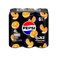 ราคา เป๊ปซี่ ไม่มีน้ำตาล กลิ่นส้ม 325 มล. แพ็ค 6 PEPSI (171288971)
