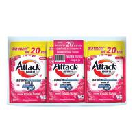 ราคา แอทแทคผงซักฟอก ชาร์มมิ่งโรมานซ์180กรัมX6 ATTACK (75577794)