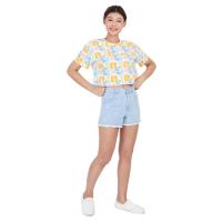 ราคา ME STYLE ยีนส์ขาสั้นแต่งปัก สีอ่อน S ME STYLE (75566553)