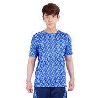 ราคา ME STYLE เสื้อกีฬาแขนสั้นพิมพ์ สีฟ้า M ME STYLE (75555878)