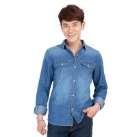 ราคา ME STYLE เสื้อเชิ้ตยีนส์แขนยาว L ME STYLE (75564578)