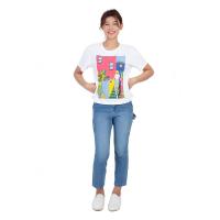 ราคา ME STYLE เสื้อยืดพิมพ์ลาย สีขาว M ME STYLE (75565245)