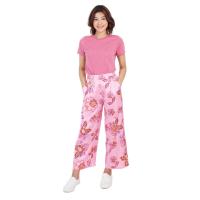 ราคา ME STYLE กางเกงขายาวพิมพ์ลาย สีชมพู XL ME STYLE (75562766)