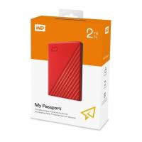 ราคา WD ฮาร์ดดิสก์พกพา 2TB #WDBYVG0020BRD สีแดง WD (75540646)