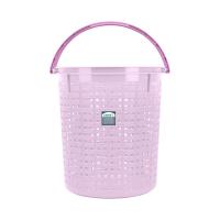 ราคา โลตัส ตะกร้าลายหวาย สีม่วงพาสเทล NO.4212 LOTUSS (75580871)