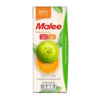 ราคา มาลี น้ำส้มเขียวหวาน 100% 200 มล. MALEE (75581129)