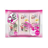 ราคา เถ้าแก่น้อย สาหร่ายอบเกลือชมพู 4 กรัม X3 TAO KAE NOI (75589442)