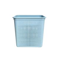 ราคา DKW ตะกร้าผ้าเหลี่ยม BUBBLE สีฟ้าพาสเทล DKW (75582957)