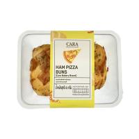 ราคา คาร่า ขนมปังพิซซ่าแฮม 65 กรัม CARA (75579119)