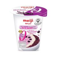 ราคา เมจิโยเกิร์ต 0% อาซาอิเบอร์รี่ 135 กรัม MEIJI (75585992)