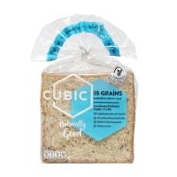 CUBIC ขนมปังโฮลวีตแซนด์วิชธัญพืช 19 ชนิด 360 กรัม CUBIC (75020289)