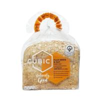 CUBIC ขนมปังโฮลวีตแฟล็กซ์ซีดส์ข้าวโอ๊ต 360 กรัม CUBIC (75020262)