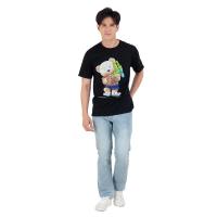 ราคา ME STYLE เสื้อยืดพิมพ์ สีดำ ไซส์ L ME STYLE (75563136)