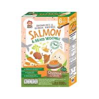 ราคา แอปเปิ้ลมังกี้ ข้าวกล้อง รสแซลมอน 100 กรัม APPLE MONKEY (75590361)