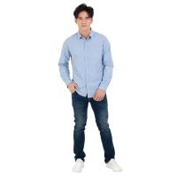 ราคา ME STYLE เสื้อเชิ้ตแขนยาว สีฟ้า ไซส์ M ME STYLE (75564498)