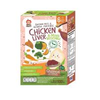 ราคา แอปเปิ้ลมังกี้ ข้าวกล้อง รสตับไก่ 100 กรัม APPLE MONKEY (75591387)