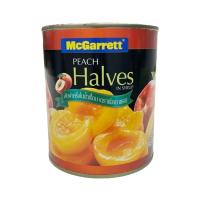 ราคา แม็กกาแรต พีชผ่าครึ่งในน้ำเชื่อม 820 กรัม MCGARRETT (75593586)