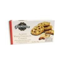 ราคา ฟรังซัวคุกกี้อัลมอนด์ผสมไวท์ช็อกโกแลต 75 กรัม FRANCOISE (75572486)