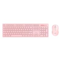 ราคา MICROPACK คีย์บอร์ดเมาส์ไร้สาย KM237W สีชมพู MICROPACK (75590580)