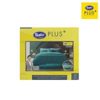 ราคา ซาตินพลัสผ้าปูเขียวเข้ม LK053 6 ฟุต 5 ชิ้น SATIN (75576615)