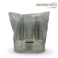 ราคา โมเมนโต แก้ว PET ปาก 98 ซม. 22 ออนซ์ 20 ใบ MOMENTO (75588792)