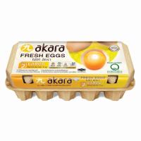 ราคา อัคราไข่ไก่สดเบอร์ 2 X10 ฟอง AKARA (24906492)
