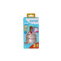 ราคา เนเจอร์จุกนมสมาร์ทนิ่มหลายรู ไซส์ L X2 ฟรี 1 NATUR (75538414)