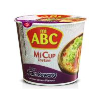 ราคา หมี่เอบีซีบะหมี่ถ้วย รสไก่หอมใหญ่ 60 กรัม MI ABC (75593828)