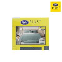 ราคา ซาตินพลัสผ้าปูเทาอ่อน LK060 6 ฟุต 5 ชิ้น SATIN (75576622)