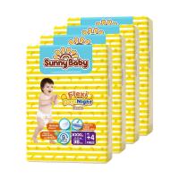 ราคา ซันนี่เบบี้เฟล็กซี่เดย์ไนแพ้น ไซส์ XXXL 38 ชิ้น ฟรี 4 แพ็ค 4 SUNNY BABY (171304448)