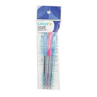 ราคา โลตัส ปากกาลูกลื่น แบบกด 0.5 มม. รุ่น 903 สีน้ำเงิน X3 LOTUSS (75552967)