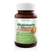 ราคา วิสทร้า มัลติวิตามิน+แร่ธาตุ 14 เม็ด VISTRA (75544279)