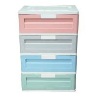 ราคา โลตัสตู้ลิ้นชักหน้ากว้างสีมีนิมอล 4 ชั้น (คละแบบ) LOTUSS (75588144)