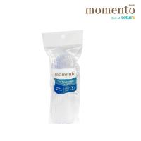 ราคา โมเมนโต ช้อน-ส้อมพลาสติกหนาใส แพ็ค 6 คู่ MOMENTO (75572580)