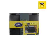 ซาตินพลัสผ้าปูสีชาโคล PS026 6 ฟุต พร้อมผ้านวม 90X100 นิ้ว SATIN (75588513)