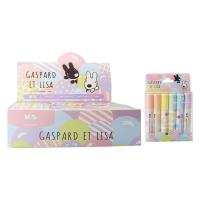 ราคา MG&nbsp;ปากกาไฮไลท์&nbsp;MINI LISA 6&nbsp;สี MG (75586086)